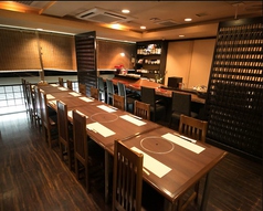 木のあたたかみがアットホームな空間を作り出しています。