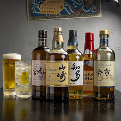 お酒をたくさん楽しみたい方には飲み放題コースをご用意