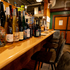 【カウンター】2名様～デートやお食事、お仲間と一緒にお食事を愉しめる空間です