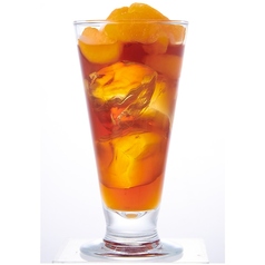 シャリみかんティー（紅茶+冷凍みかん）