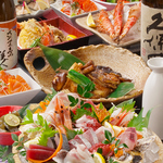 こだわりの創作料理・郷土料理が詰まった飲放付コースは2980円～!!クーポン利用でさらにお得に◎