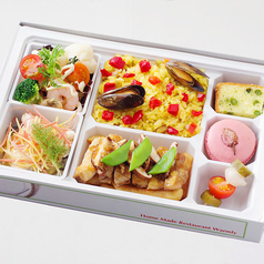 フレンチ弁当　サフランライス添え