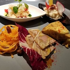 タパスの盛り合わせ