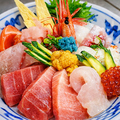 料理メニュー写真&nbsp;海鮮丼（市場直送鮮魚使用）