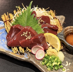 馬レバー刺身