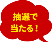抽選で当たる!