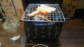 山陰炭焼ごっつお酒場 善次郎の善次郎の炭焼鶏鍋の写真