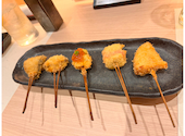 お出汁で食べる串かつと釜めしの専門店 ぎん庵 難波: まっきーさんの2024年05月01日の1枚目の投稿写真