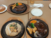 国産黒毛牛100%ハンバーグのお店 勝牛本店: しもっぴーさんの2025年03月31日の1枚目の投稿写真