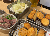 串揚げ じゅらく 上野店: しなぴっぴさんの2026年08月30日の1枚目の投稿写真