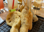 串揚げスタンド ハチミツ 錦通店: ぱぴさんの2026年07月31日の1枚目の投稿写真