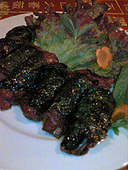 牛肉香草味噌包み焼き