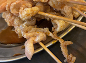 串カツと鶏皮串 うまいもん 小倉 タコハイ88円 生ビール299円: りっちゃんさんの2026年06月01日の2枚目の投稿写真