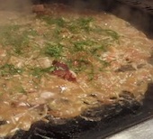 月島もんじゃ わらしべ 創業店: じいじいさんの2016年12月11日の1枚目の投稿写真