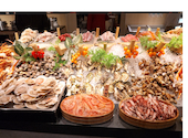 海鮮ブッフェダイニング 銀座八芳 新宿店: オレンジさんの2026年04月26日の1枚目の投稿写真
