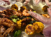 全室水槽個室 &nbsp;手掴みコンボとイタリアン AONO（アオノ）名古屋駅店: りあさんの2026年07月07日の1枚目の投稿写真