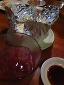 お酒、えのきバター焼き、おいしいですよ。