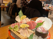 毎日生ビール273円◎北海道産直の刺身と寿司　居酒屋　えりも町雅屋　原宿駅前店: みっこさんの2025年02月の1枚目の投稿写真