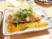 大きめのつくね串。『ネギおろしつくねは』特にボリューム満点！