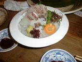 白身魚のお刺身