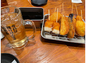 日本一の串かつ横綱 梅田堂山店: ヒガシさんの2024年01月18日の2枚目の投稿写真