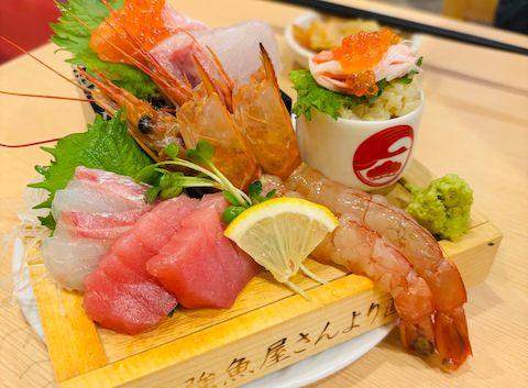 寿司と天ぷら鶴松新 ARATAグラングリーン大阪店(居酒屋)の口コミ