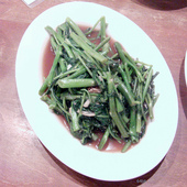 空芯菜の炒め物