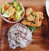 鶏ささみランチプレート