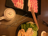 鹿児島黒豚しゃぶしゃぶ　あじと　福岡中洲店: ながちょんさんの2025年01月の1枚目の投稿写真