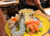 元祖海老出汁 もんじゃのえびせん ホワイティうめだ店: ぴーすけさんの2026年05月04日の1枚目の投稿写真