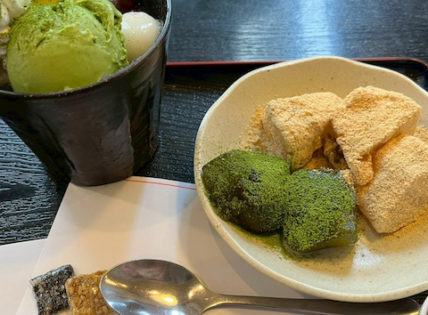 はんなりかふぇ 京の飴工房 憩和井 平等院店: 黒ネコさんの2025年11月29日の1枚目の投稿写真