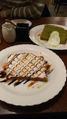 お洒落なシフォンケーキ