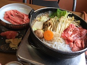 米沢牛のすき焼き