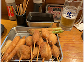 個室×串カツ×食べ放題 日本一の串かつ横綱 梅田堂山店: キナコさんの2025年10月の1枚目の投稿写真