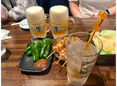 生ビール190円 焼き鳥70円 飲み放題398円 大衆酒泉テルマエ 池袋西口泉: みゆゆさんの2026年05月30日の1枚目の投稿写真