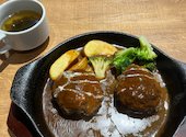 永田精肉店 肉屋のハンバーグと炊き立ての米: このさんの2025年01月22日の2枚目の投稿写真