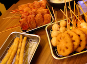 串カツとたこ焼きのらっしゃいセー 梅田 お初天神店: マキちゃんさんの2025年12月14日の1枚目の投稿写真