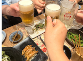 博多とり皮串と野菜巻き串 とり酒場 難波店 焼き鳥食べ放題【個室完備】: にやけんさんの2026年07月13日の1枚目の投稿写真