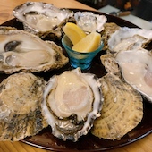 生牡蠣三種盛り合わせ