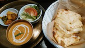 ランチセットとチーズナン
