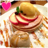 パンケーキママカフェＶｏｉＶｏｉ: ☆るるきち☆さんの2014年03月04日の1枚目の投稿写真