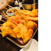 新世界 串カツ いっとく 阪急梅田かっぱ横丁店: むーちゃさんの2017年01月24日の1枚目の投稿写真