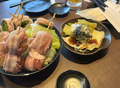 個室完備 野菜巻串 焼き鳥 もつ鍋 炭火ノ串や。ニューハカタスタイル 豊田駅前店: ひでさんの2026年04月27日の2枚目の投稿写真