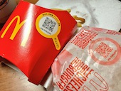 ダブルチーズバーガーセット