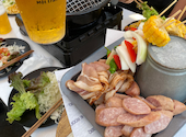 THE ROOFTOP BBQ ビアガーデン なんばパークス店: のぶさんの2024年08月04日の1枚目の投稿写真