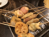 串カツ盛り合わせ