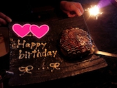 バースデーお好み焼き