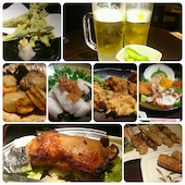 焼鳥 串カツ&飲み放題 たま 買物公園通り店: まんまる猫さんの2016年06月06日の1枚目の投稿写真