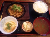 黒豚のしょうが焼き定食♪