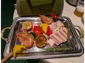 難波ビアガーデン BBQテラス なんば心斎橋店: はさんの2026年08月28日の1枚目の投稿写真